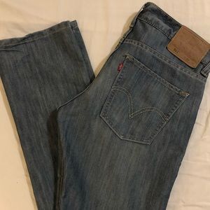 Levi's 511 light blue wash jeans size 33x30